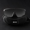 Translucent Grey Frame Lens PC Smoke (Black) Sports Sunglasses For Cricket I Cycling I Marathon