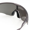 Translucent Grey Frame Lens PC Smoke (Black) Sports Sunglasses For Cricket I Cycling I Marathon