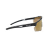 Piyush Chawla X Mercury Black Frame Copper Lens Revo Sports Sunglasses