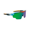 sports sunglasses green lens