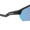 Matte Black Frame Lens Ice Blue Revo Sports Sunglasses For Cricket I Cycling I Marathon