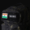 black military backpack for men
