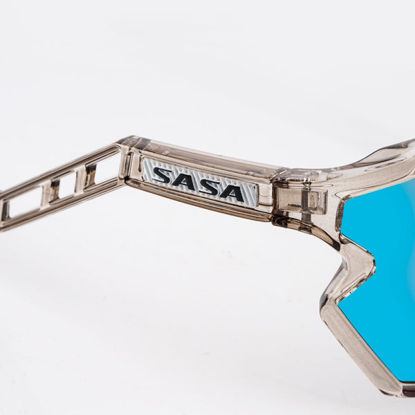 SASA Z Series Prismatic Grey Frame with Ice Blue Revo Lens