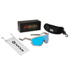 SASA Z Series Prismatic Grey Frame with Ice Blue Revo Lens