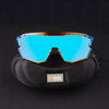SASA Z Series Prismatic Blue / Orange Frame with Ice Blue Revo Lens