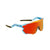 SASA Z Series Prismatic Blue / Orange Frame Red Revo Lens Sports Sunglasses