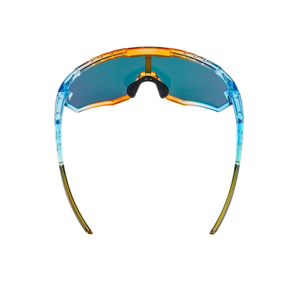 SASA Z Series Prismatic Blue / Orange Frame with Ice Blue Revo Lens
