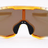 SASA Z Series Prismatic Blue / Orange Frame Red Revo Lens Sports Sunglasses