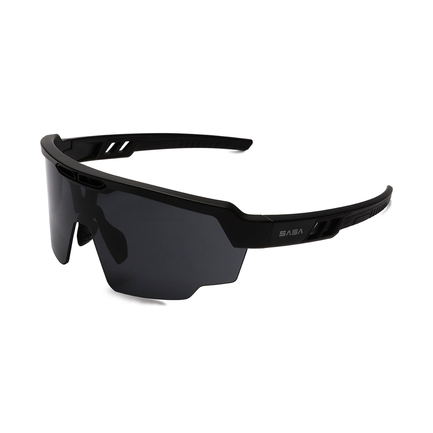 Bunty Patel X Matte Black Frame Black Lens Raptor Sunglasses