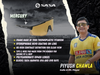Piyush Chawla X Mercury Black Frame Copper Lens Revo Sports Sunglasses