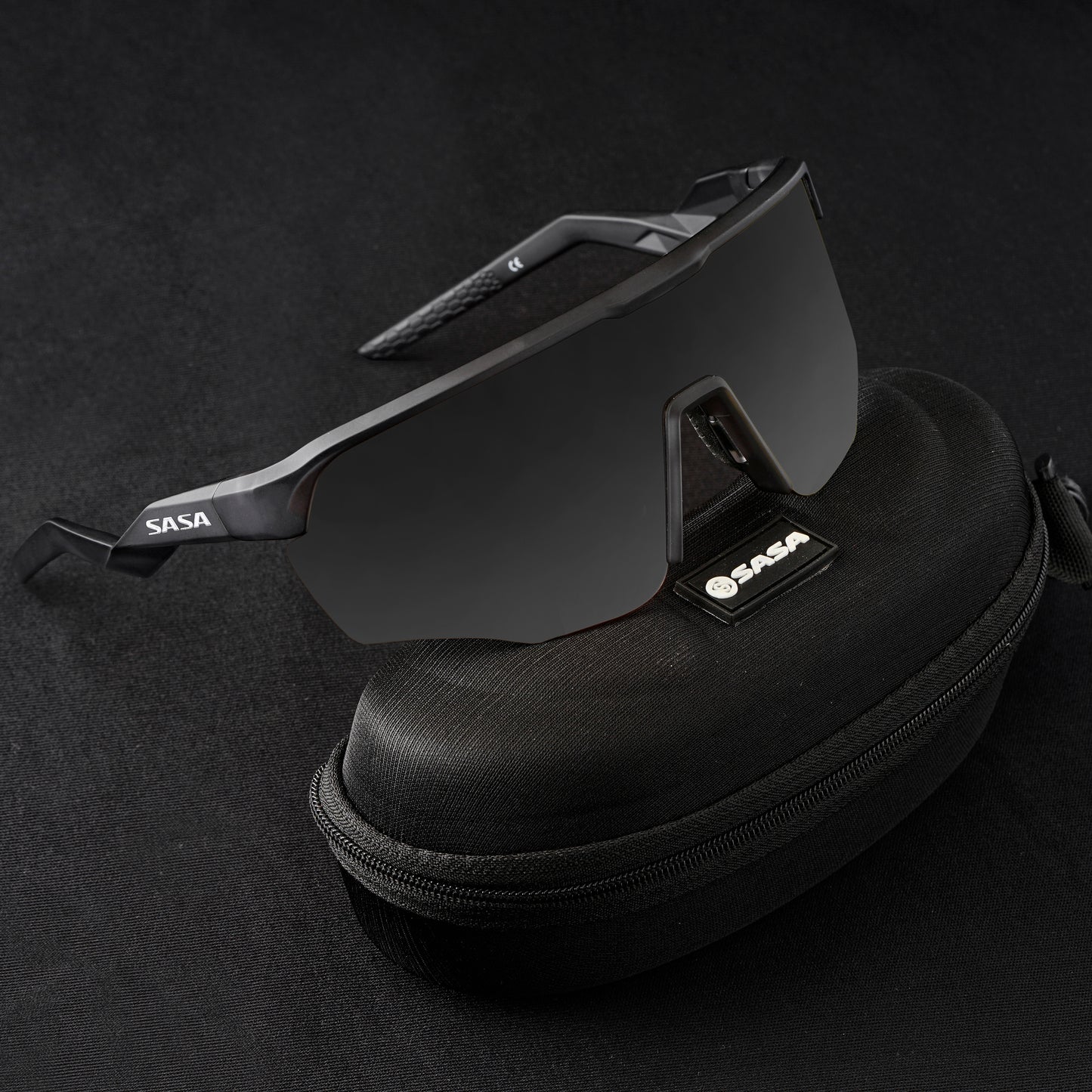 Viper Translucent Grey Frame Lens PC Smoke (Black) Sports Sunglasses For Cricket I Cycling I Marathon