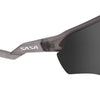 Translucent Grey Frame Lens PC Smoke (Black) Sports Sunglasses For Cricket I Cycling I Marathon