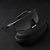 Matte Black Frame Lens PC Smoke (Black) Sports Sunglasses For Cricket I Cycling I Marathon