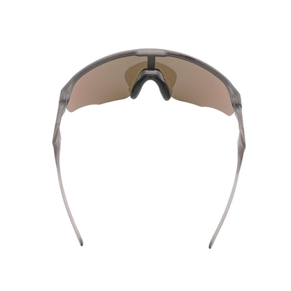 Viper Translucent Grey Frame Lens Gold Revo Sports Sunglasses For Cricket I Cycling I Marathon