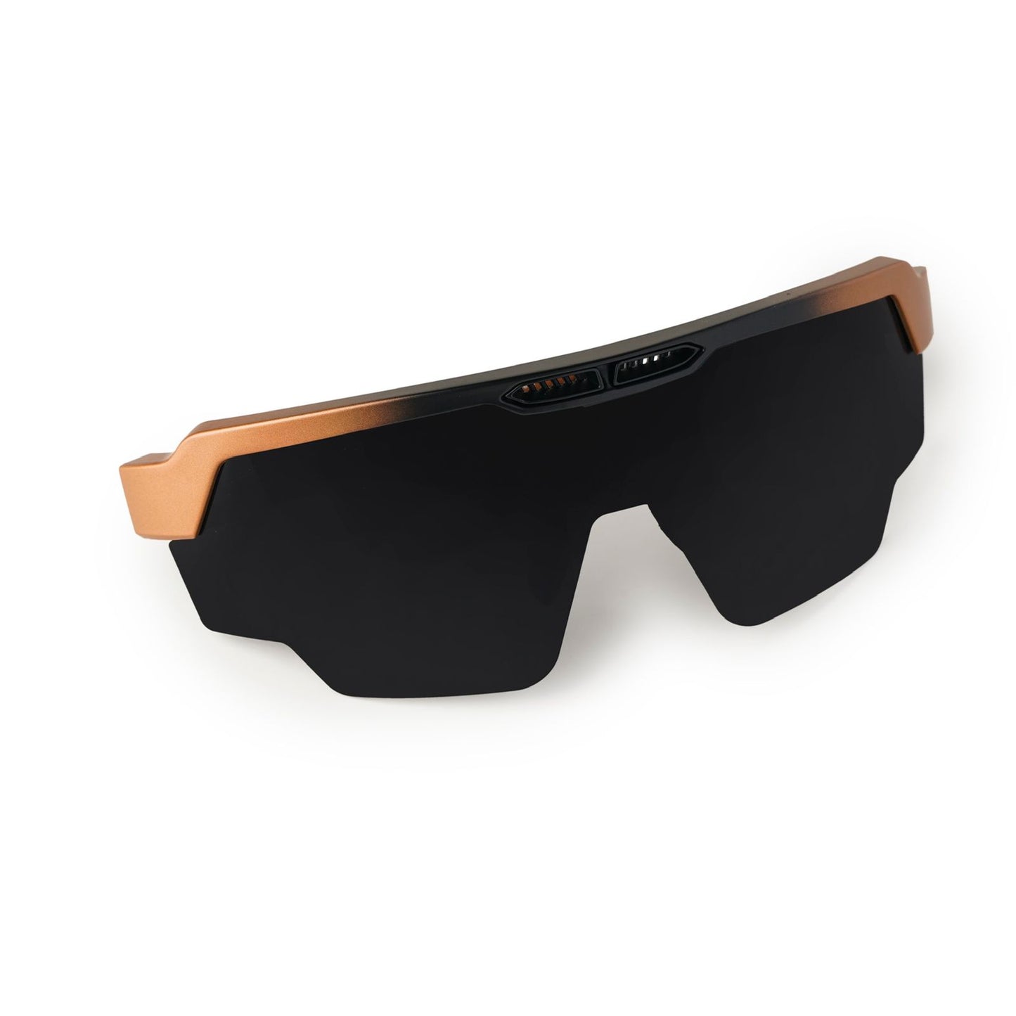 Raptor Matte Copper Black Frame Smoke Black Lens Sports Sunglasses for Cricket I Cycling I Marathon