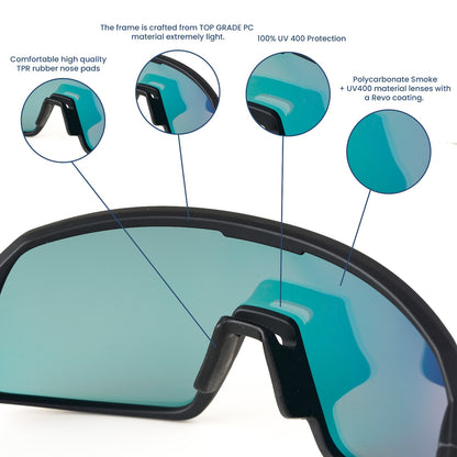 Mumbai Ranji Player Raunaq Sharma X SASA Omega Sports Sunglasses