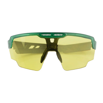 Raptor Transcluent  Green Frame Lens Night Vision Sports Sunglasses for Cricket I Cycling I Marathon