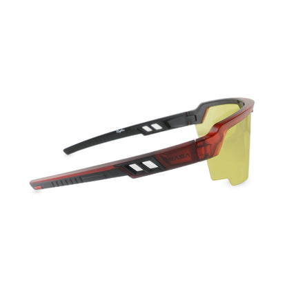 SASA Raptor Matte Red/Black Frame Night Vision Lens Sports Sunglasses
