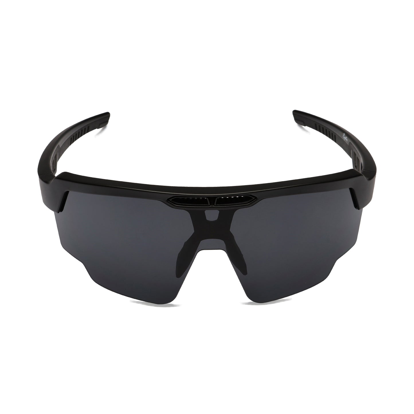 Bunty Patel X Matte Black Frame Black Lens Raptor Sunglasses