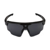 Bunty Patel X Matte Black Frame Black Lens Raptor Sunglasses