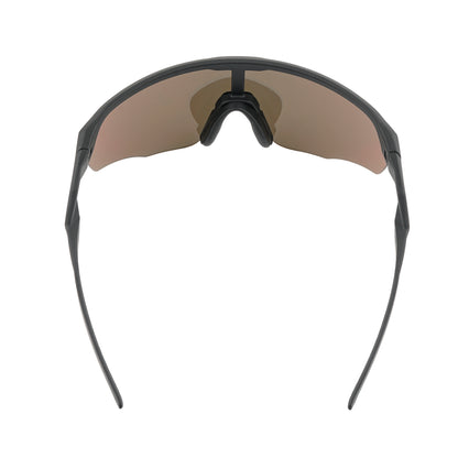 Viper Matte Black Frame Lens Gold Revo Sports Sunglasses For Cricket I Cycling I Marathon