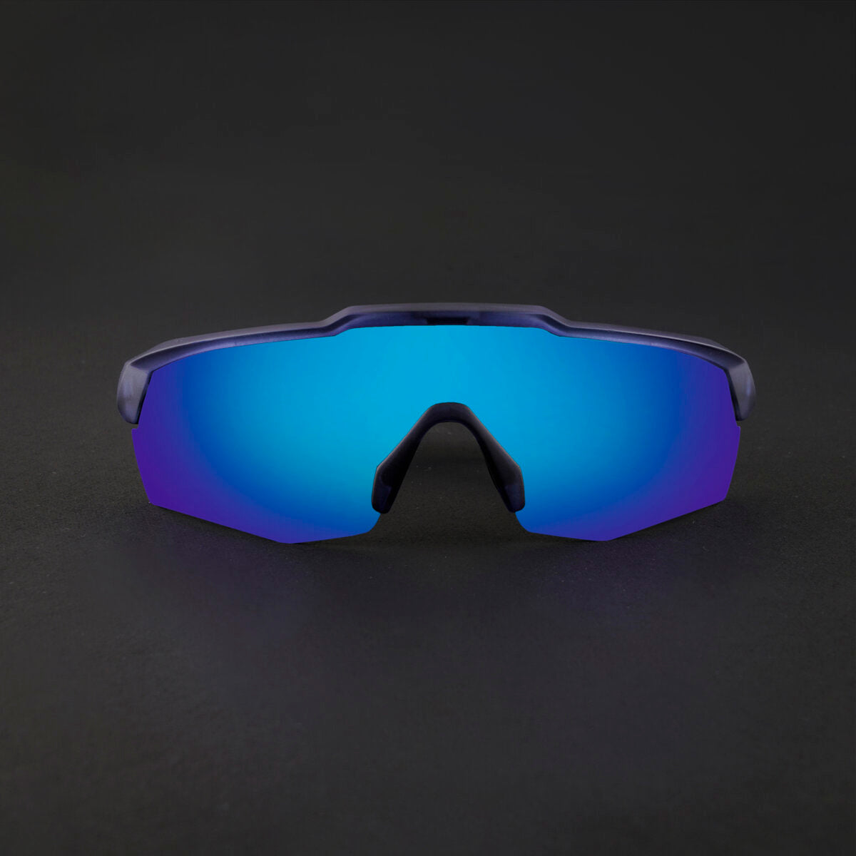 SASA Rebound Translucent Blue Frame Ice Blue Revo Lens Sports Sunglasses