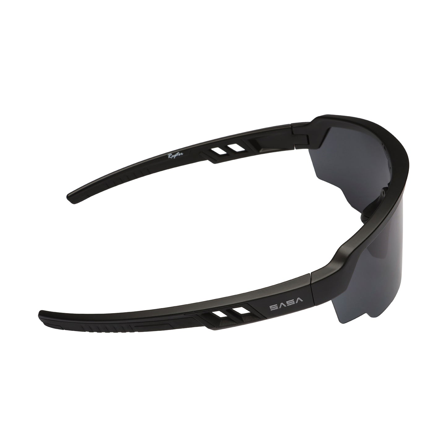 Bunty Patel X Matte Black Frame Black Lens Raptor Sunglasses