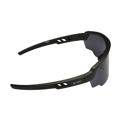 Bunty Patel X Matte Black Frame Black Lens Raptor Sunglasses