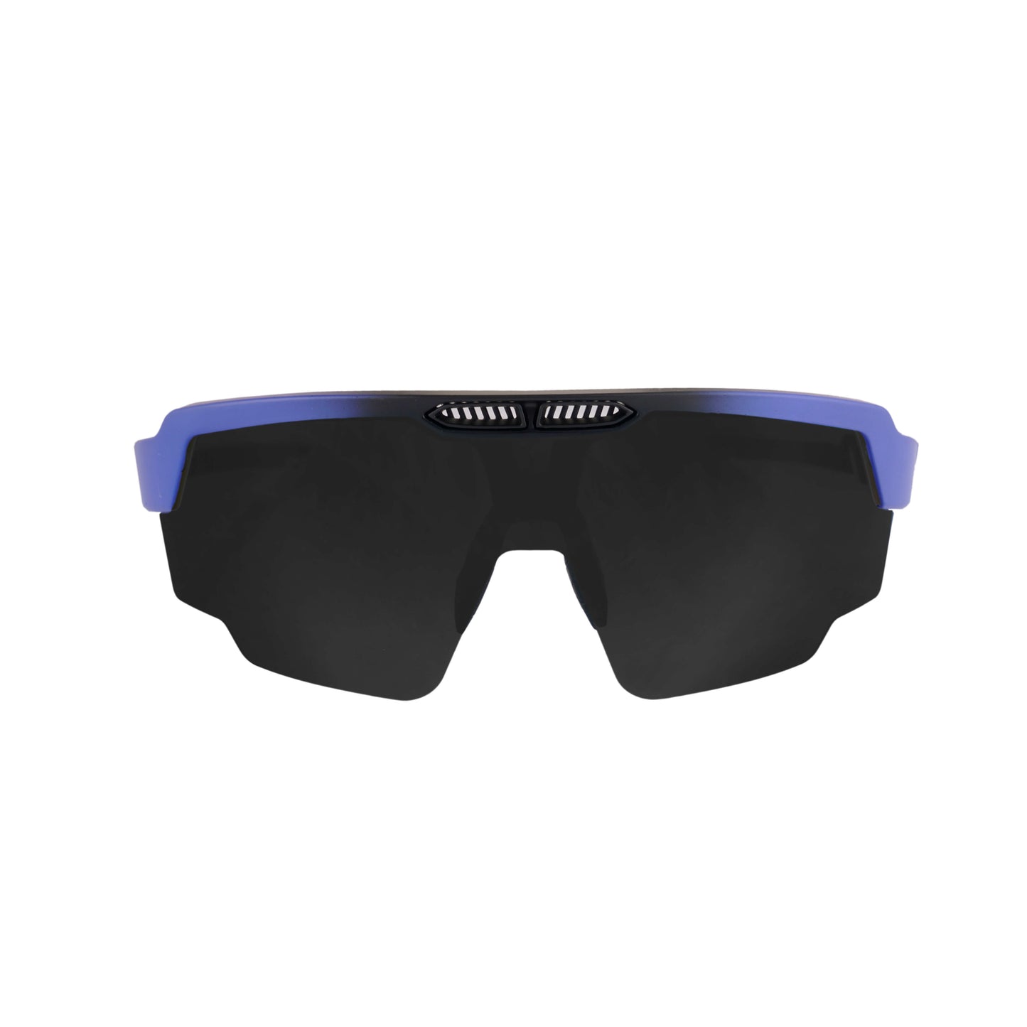 Raptor Matte Blue Frame Black Smoke Lens Sports Sunglasses for Cricket I Cycling I Marathon
