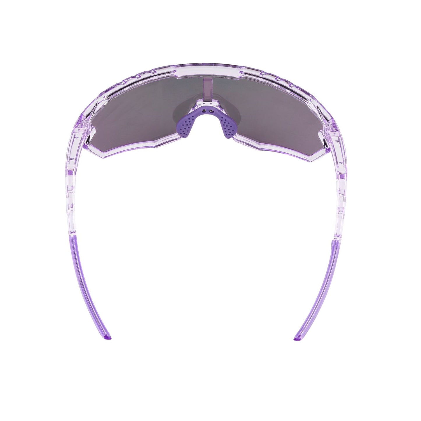 SASA Z Series Prismatic Purple Frame Red Revo Lens Sports Sunglasses