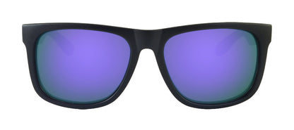 Wayfarer Sunglasses for Men | Black Frame Purple Lens