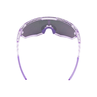 SASA Z Series Prismatic Purple Frame with Purple Revo Lens Sports Sunglasses