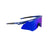 M-Series Matte Navy Blue Frame with Blue Revo Lens Sports Sunglasses for Cricket I Cycling I Marathon