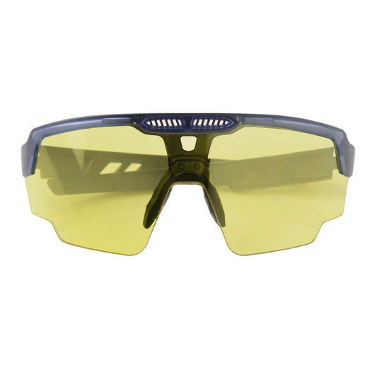 Raptor Translucent Blue Frame Night Vision Lens Sports Sunglasses for Cricket I Cycling I Marathon