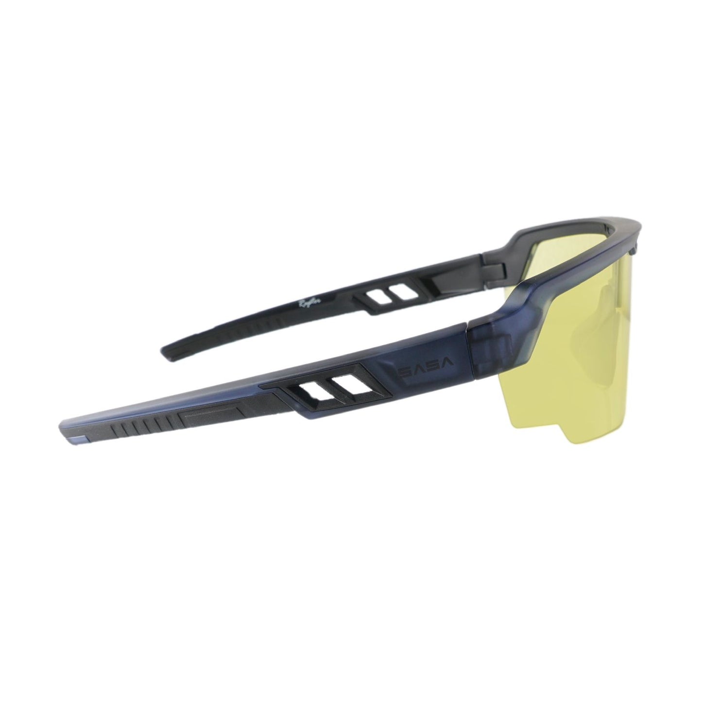 Raptor Translucent Blue Frame Night Vision Lens Sports Sunglasses for Cricket I Cycling I Marathon