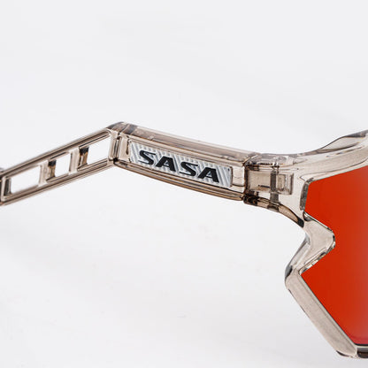 SASA Z Series Prismatic Grey Frame with Red Revo Lens