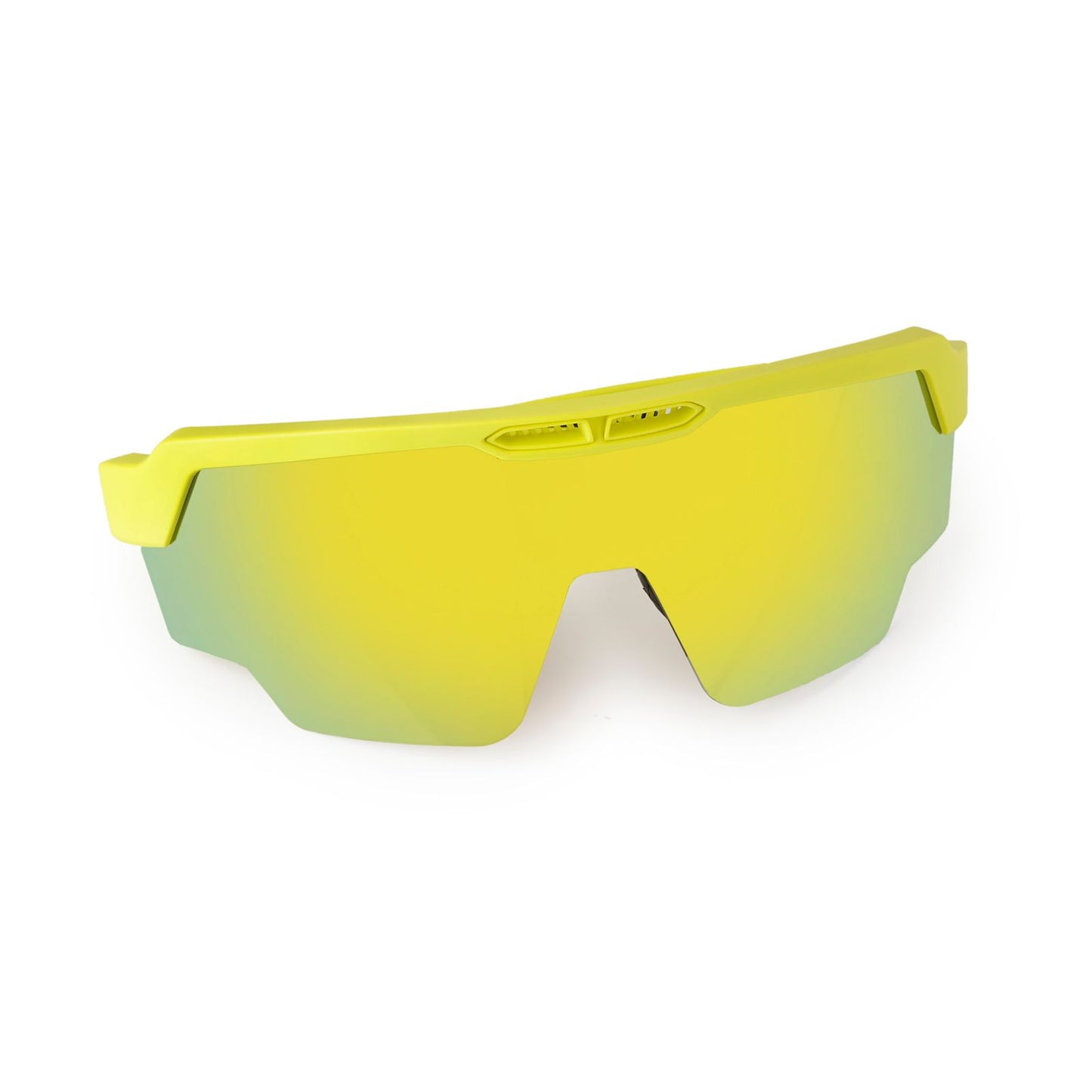 Raptor Neon Yellow Frame Yellow Revo Lens Sports Sunglasses for Cricket I Cycling I Marathon