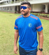 Akhil Herwadkar Ranji Player X Mattte Silver/Black Frame Blue Revo Lens Sports Sunglasses