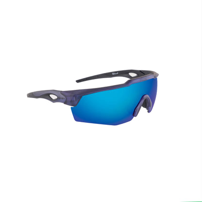 SASA Rebound Translucent Blue Frame Ice Blue Revo Lens Sports Sunglasses