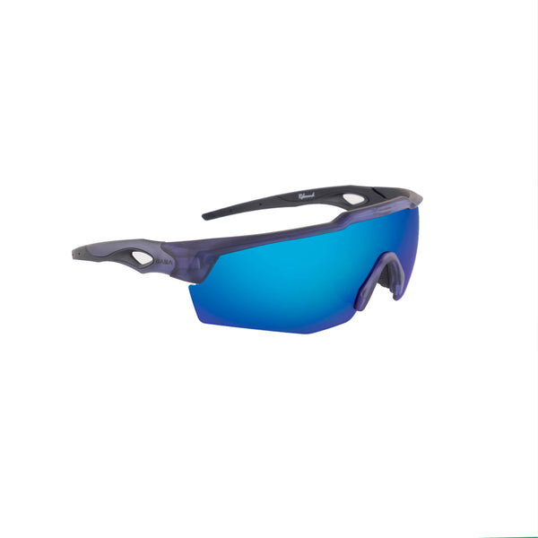 Rebound Translucent Blue Frame Ice Blue Revo Lens Sports Sunglasses