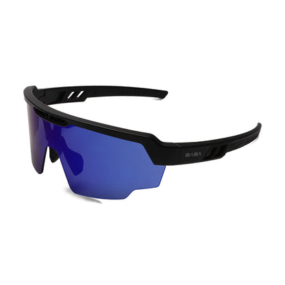 Prasad Pawar Mumbai Ranji Team X SASA Raptor Translusent Green Frame Blue Lens Sports Sunglasses