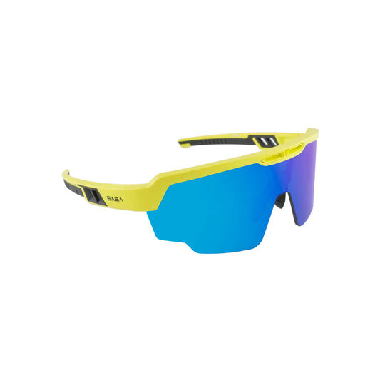 Raptor Neon Yellow Frame Lens Ice Blue Revo Sports Sunglasses for Cricket I Cycling I Marathon