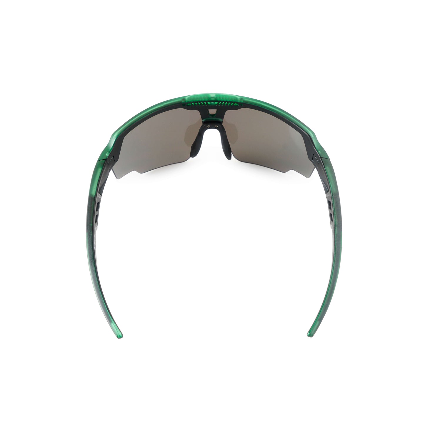 Raptor Translucent Green Frame Green Revo Lens Sports Sunglasses for Cricket I Cycling I Marathon