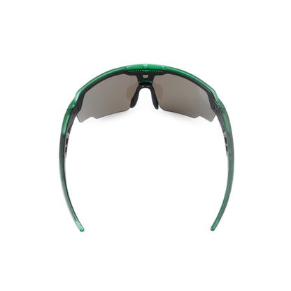 Raptor Translucent Green Frame Green Revo Lens Sports Sunglasses for Cricket I Cycling I Marathon